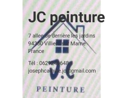 JC PEINTURE LOGO MON ARTISAN PEINTRE