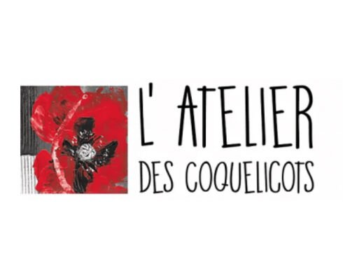 L ATELIER DES COQUELICOTS LOGO MON ARTISAN PEINTRE